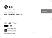 LG XBS14V Manuel D'utilisation