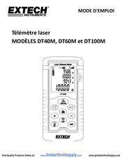 Extech Instruments DT100M Mode D'emploi