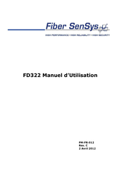 FIBER SENSYS FD322 Manuel D'utilisation