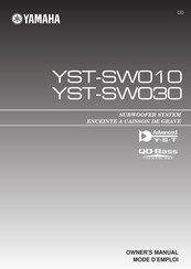 Yamaha YST-SW030 Mode D'emploi