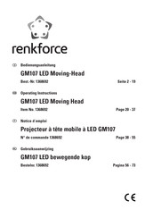 Conrad Renkforce GM107 Notice D'emploi