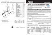 Anest Iwata WA-M220 Manuel D'instruction