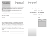 Pelgrim OST 992 Notice D'utilisation