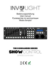 involight The Commander Show Control DMX512 Mode D'emploi