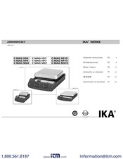 IKA C-MAG MS4 Mode D'emploi
