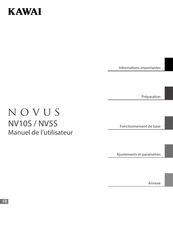 Kawai NOVUS NV10S Manuel De L'utilisateur