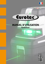 Eurotec Kombilaser Manuel D'utilisation