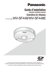Panasonic WV-SF448E Guide D'installation