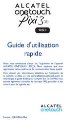 Alcatel Onetouch Pixi 3 9022X Guide D'utilisation Rapide