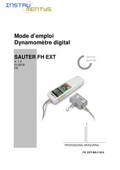 sauter FH EXT Mode D'emploi