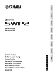 Yamaha L2 SWP2 -10MMF Mode D'emploi
