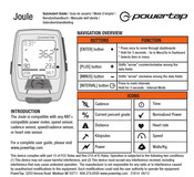 PowerTap Joule Mode D'emploi