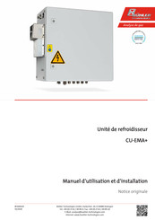 Bühler technologies CU-EMA+ Manuel D'utilisation Et D'installation