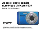 Vivitar ViviCam 8225 Guide De L'utilisateur