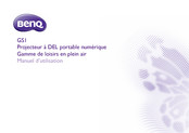 BenQ GS1 Manuel D'utilisation