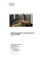 Cisco IE 2000 Guide D'installation