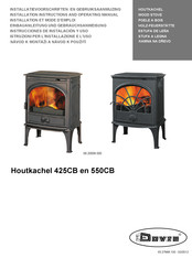 Dovre 550CB Installation Et Mode D'emploi