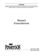DSC Power608 Manuel D'installation