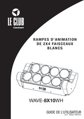 le club WAVE-8X10WH Guide De L'utilisateur