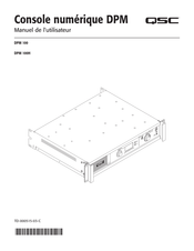 QSC DPM 100H Manuel De L'utilisateur