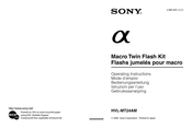 Sony alpha HVL-MT24AM Mode D'emploi