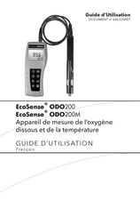 YSI EcoSense ODO200M Guide D'utilisation