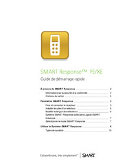 SMART Response PE Guide De Démarrage Rapide