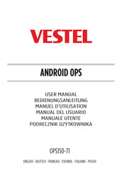 VESTEL OPS150-71 Manuel D'utilisation