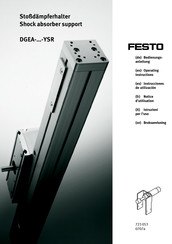 Festo DGEA YSR Série Notice D'utilisation