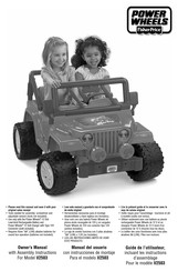 Fisher-Price POWER WHEELS V2503 Guide De L'utilisateur