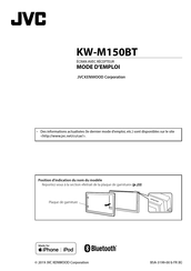JVC KW-M150BT Mode D'emploi