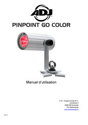 ADJ PinPoint GO Color Manuel D'utilisation