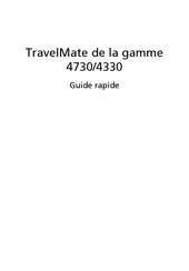 Acer TravelMate 4730 Guide Rapide