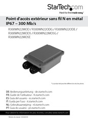 StarTech.com R300WN22MO5G Guide De L'utilisateur