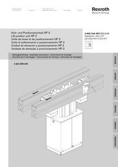 Bosch Rexroth HP 2 Instructions De Montage