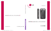 LG KF300 Guide De L'utilisateur