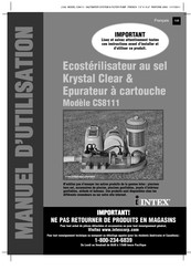 Intex Krystal Clear CS8111 Manuel D'utilisation