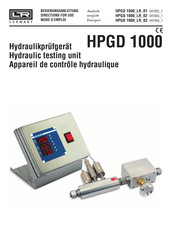 LTR HPGD 1000 LR 03 Mode D'emploi