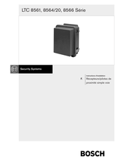 Bosch Security systems LTC 8561 Série Instructions D'installation