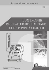 alpha innotec LUXTRONIK Instructions De Service