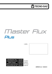 Tecno-Gaz Master Flux Plus Mode D'emploi