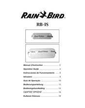Rain Bird RB-IS Manuel D'instruction