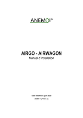 ANEMOI AIRGO 150 Manuel D'installation