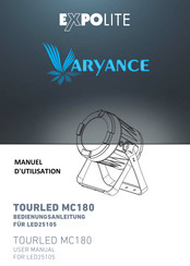 Expolite TOURLED MC180 Manuel D'utilisation