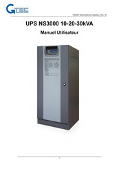 Gtec NS3000 Série Manuel Utilisateur