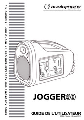 Audiophony PA Jogger60 Guide De L'utilisateur