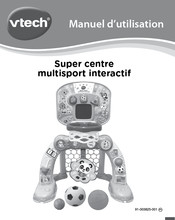 VTech Super centre multisport interactif Manuel D'utilisation