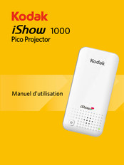 Kodak iShow 1000 Manuel D'utilisation