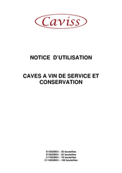 Caviss C1100GBE4 Notice D'utilisation