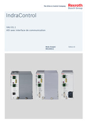 Bosch Rexroth IndraControl Mode D'emploi